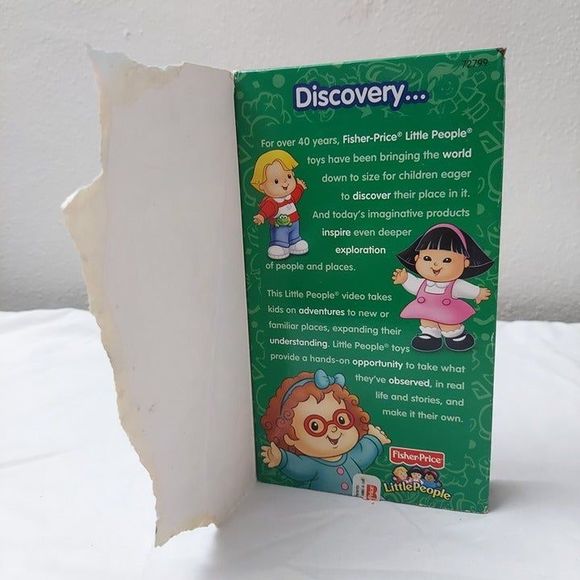 Fisher-Price Little People Big Discoveries Vol 1 VHS Tape 2002 Kid Show - Picture 2 of 7